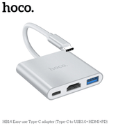 techplus USB-C Hub – USB 3.0, HDMI & PD Charging Adapter (HB14) USB-C Hub – USB 3.0, HDMI & PD Charging Adapter (HB14)