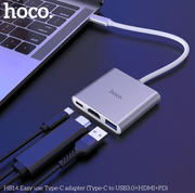 techplus USB-C Hub – USB 3.0, HDMI & PD Charging Adapter (HB14) USB-C Hub – USB 3.0, HDMI & PD Charging Adapter (HB14)