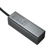 techplus 4-Port USB 2.0 Hub – Aluminum Alloy USB-A Expansion Hub with 1M Braided Cable (HB1A) 4-Port USB 2.0 Hub – Aluminum Alloy USB-A Expansion Hub with 1M Braided Cable (HB1A)