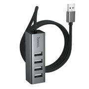 techplus 4-Port USB 2.0 Hub – Aluminum Alloy USB-A Expansion Hub with 1M Braided Cable (HB1A) 4-Port USB 2.0 Hub – Aluminum Alloy USB-A Expansion Hub with 1M Braided Cable (HB1A)