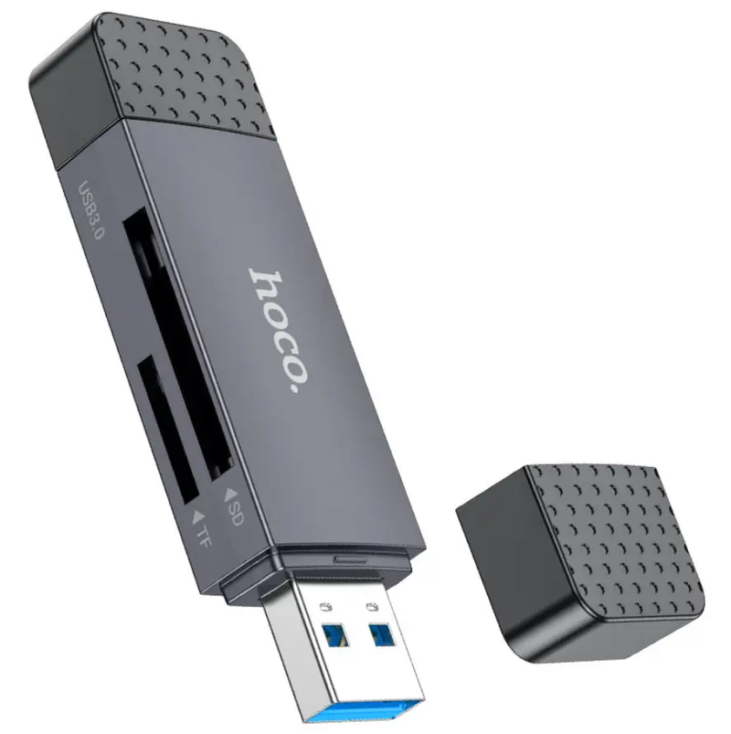 HB45 2-in-1 USB 3.0 Card Reader NZ – Dual USB-A & Type-C by techplus