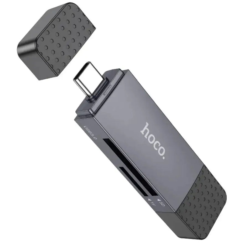 techplus HB45 2-in-1 USB 3.0 Card Reader NZ – Dual USB-A & Type-C HB45 2 In 1 USB 3 Card Reader Dual USB A C SD TF