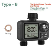 HCT-M06 Digital 2-Outlet Water Timer with Independent Zone Control by Habicare