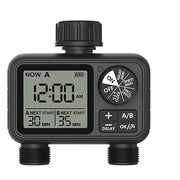 HCT-M06 Digital 2-Outlet Water Timer with Independent Zone Control by Habicare
