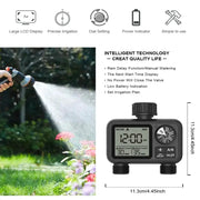 HCT-M06 Digital 2-Outlet Water Timer with Independent Zone Control by Habicare