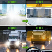 HD Anti-Glare Car Sun Visor – Day & Night Driving Sunlight Protection by Habicare