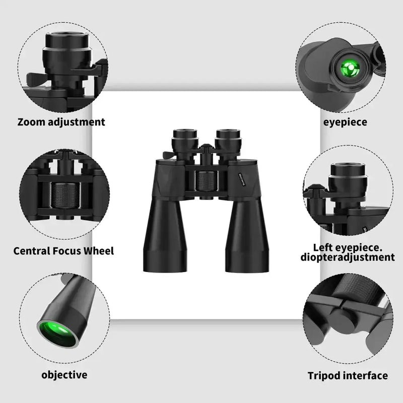 HD Binoculars With High Magnification by Habicare