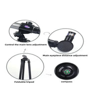 HD High-Magnification Telescope by Habicare