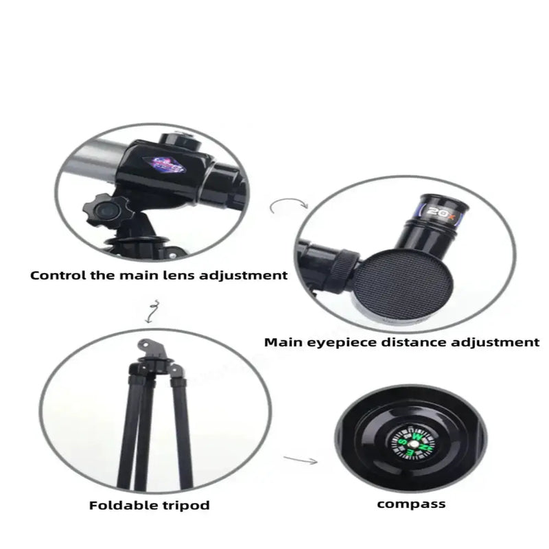 HD High-Magnification Telescope by Habicare