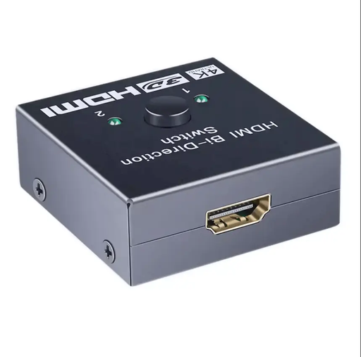 HDMI Bi-Directional Switcher 4K 2 into 1 switch or 1 into 2 splitter by techplus