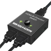 techplus HDMI Bi-Directional Switcher 4K 2 into 1 switch or 1 into 2 HDMI Bi-Directional Switcher 4K 2 into 1 switch or 1 into 2 splitte...