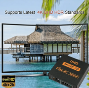HDMI Splitter 1x2 4K 30Hz 1 In 2 Out HDMI 1.4b by techplus