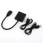 techplus HDMI to VGA Converter Adapter with Audio & USB HDMI to VGA Converter Adapter with Audio & USB | NZ