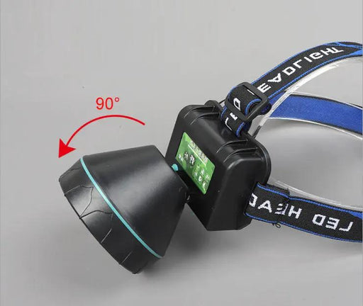 Headlamps Headlight Rechargeable 30W 500meter 15hours White Light by dealonline.co.nz