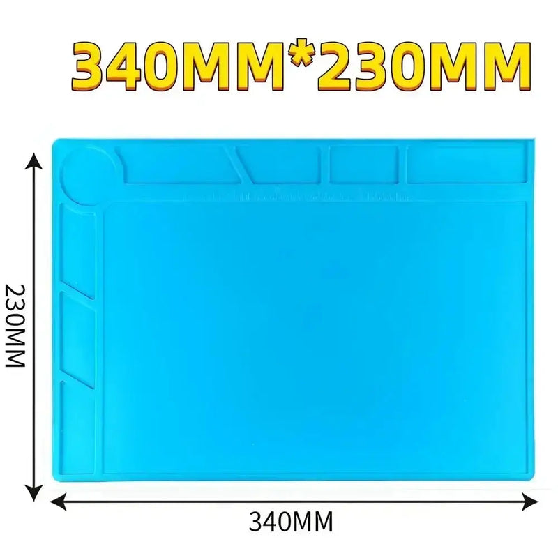 Heat-Resistant Silicone Repair Mat (ESD Safe) (different models available) by Habicare