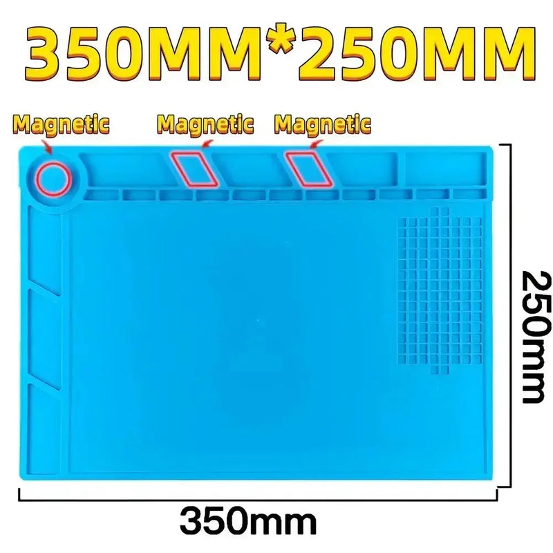 Heat-Resistant Silicone Repair Mat (ESD Safe) (different models available) by Habicare