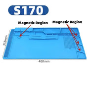Heat-Resistant Silicone Repair Mat (ESD Safe) (different models available) by Habicare