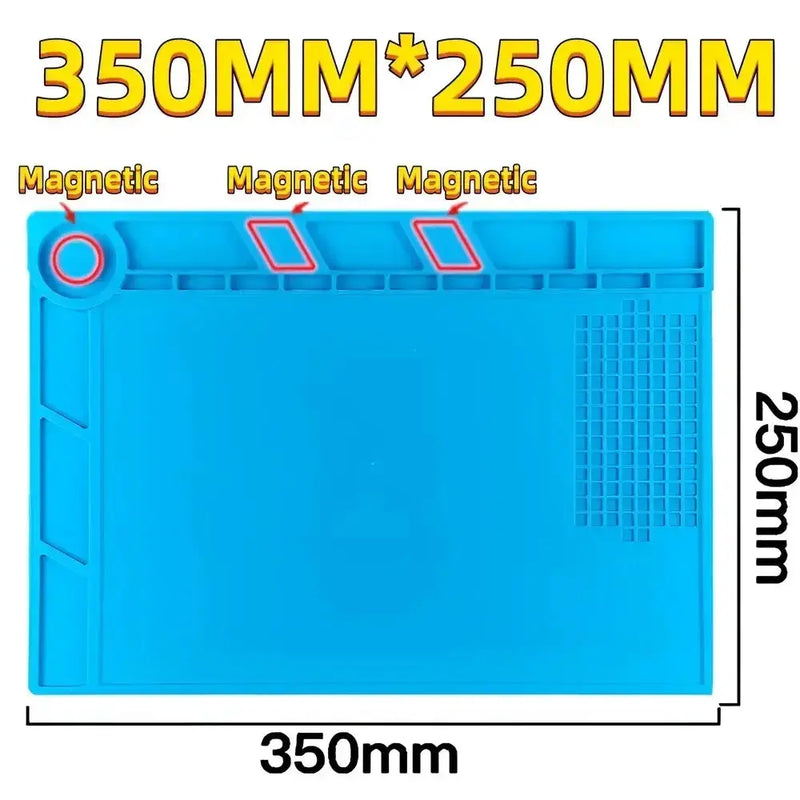 Heat-Resistant Silicone Repair Mat (ESD Safe) (different models available) by Habicare