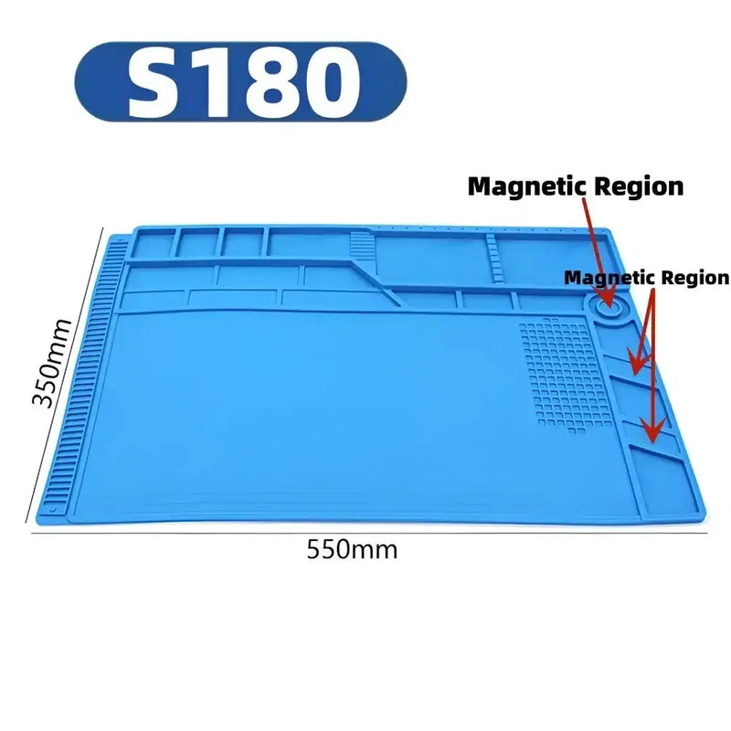 Heat-Resistant Silicone Repair Mat (ESD Safe) (different models available) by Habicare