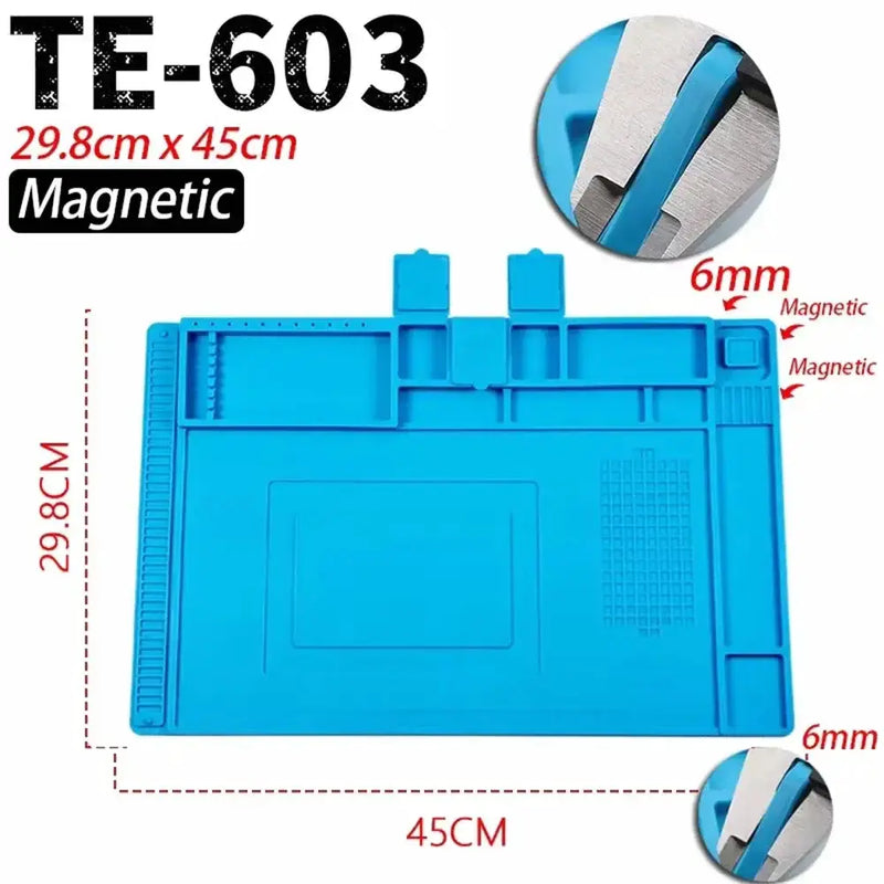 Heat-Resistant Silicone Repair Mat (ESD Safe) (different models available) by Habicare