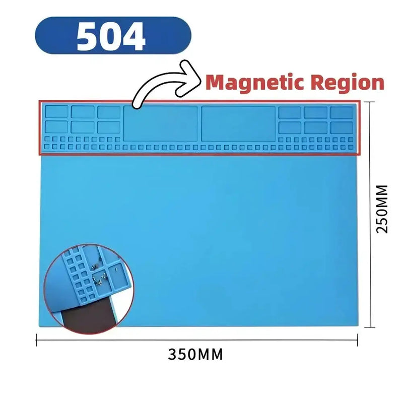 Heat-Resistant Silicone Repair Mat (ESD Safe) (different models available) by Habicare