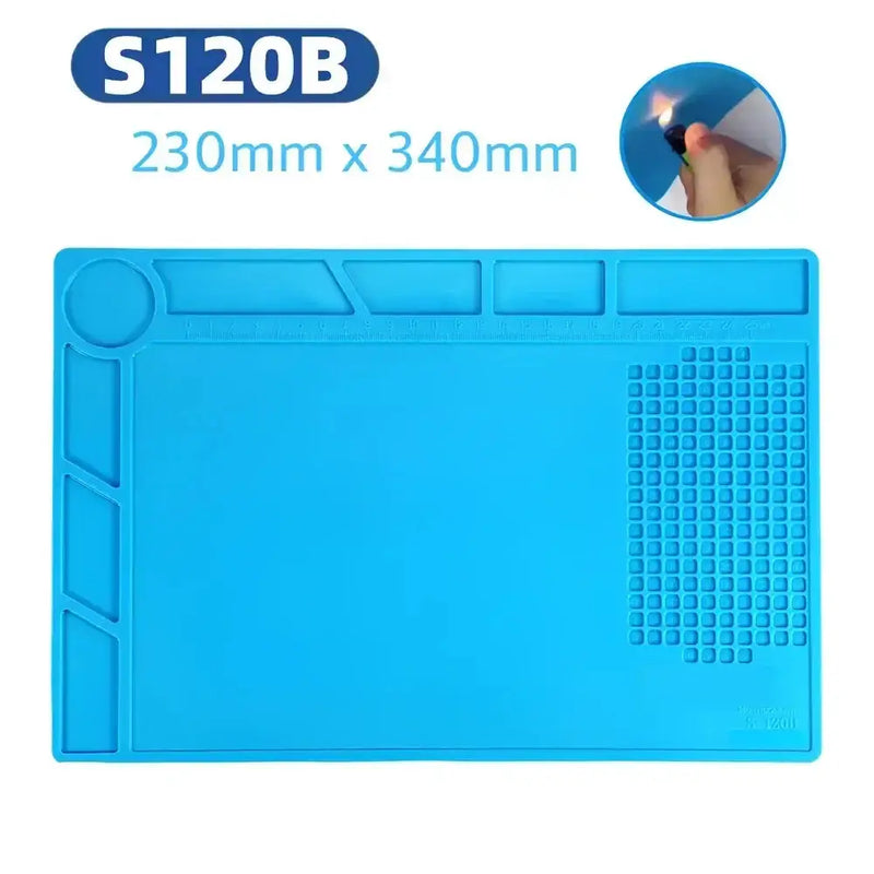 Heat-Resistant Silicone Repair Mat (ESD Safe) (different models available) by Habicare