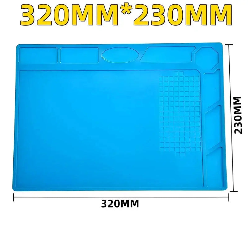 Heat-Resistant Silicone Repair Mat (ESD Safe) (different models available) by Habicare