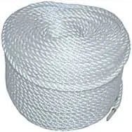 Rope Anchor Pack 12mm X 100M - Heavy-duty twisted polyester rope in a compact roll, abrasion resistant and easy to handle.