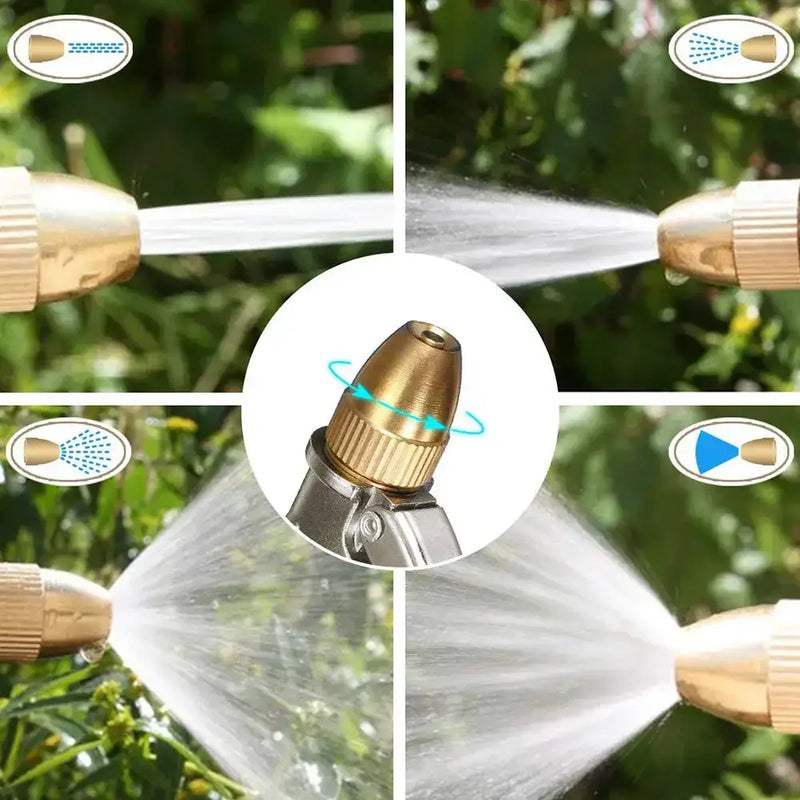 Heavy-Duty Brass Garden Sprayer with Adjustable Nozzle (2 types of models available) by Habicare