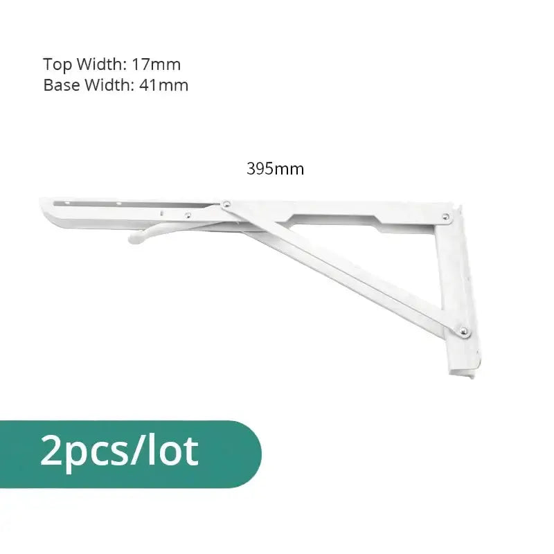 Heavy Duty Folding Shelf Brackets for RV / Caravan Tables (2PCS) by Habicare