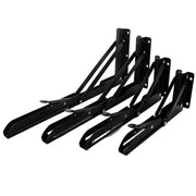 Heavy Duty Folding Shelf Brackets for RV / Caravan Tables (2PCS) by Habicare