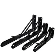 Heavy Duty Folding Shelf Brackets for RV / Caravan Tables (2PCS) by Habicare