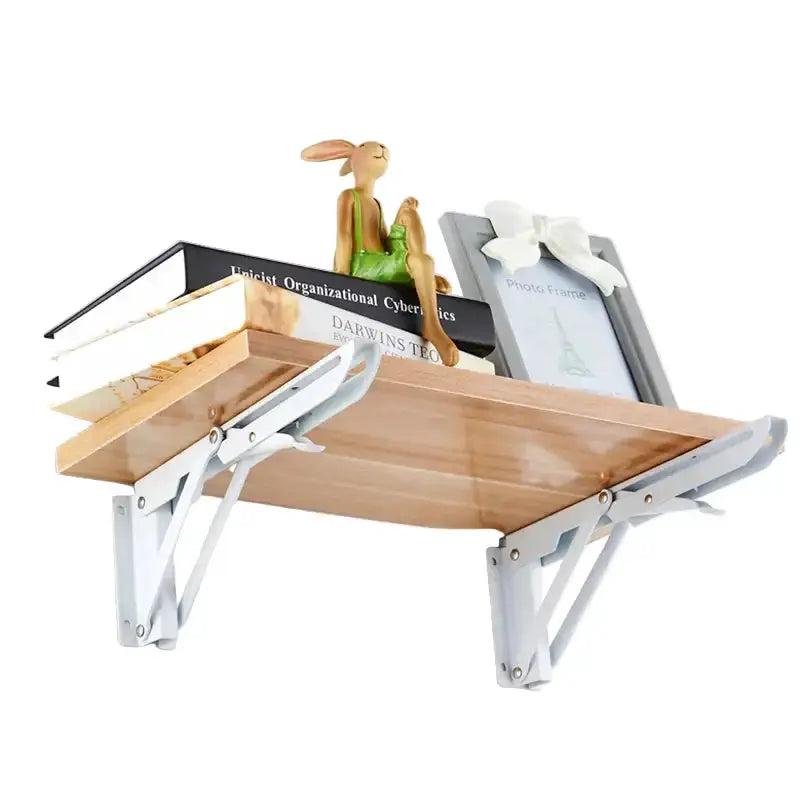 Heavy Duty Folding Shelf Brackets for RV / Caravan Tables (2PCS) by Habicare