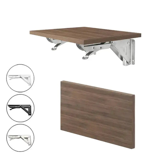 Heavy Duty Folding Shelf Brackets for RV / Caravan Tables (2PCS) by Habicare