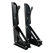Heavy Duty Folding Shelf Brackets for RV / Caravan Tables (2PCS) by Habicare