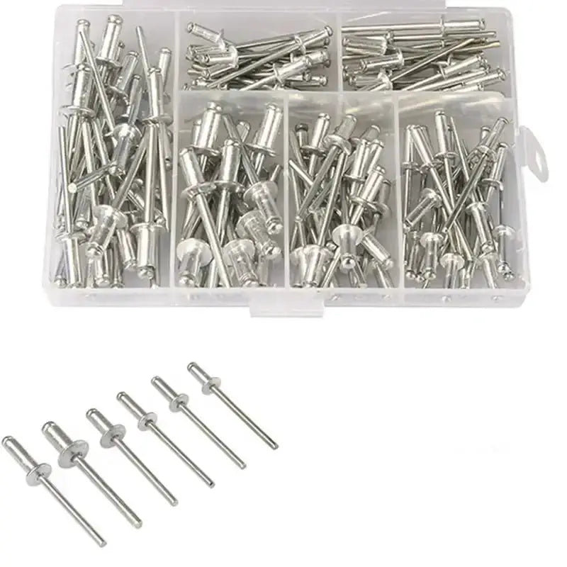 Heavy Duty Rivet Puller Set – Pop Riveter & Assorted Rivets Kit by Habicare