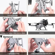 Height-Adjustable Landing Gear for DJI Mini 5 Pro by Habicare