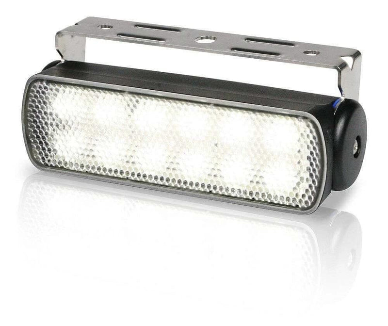 Hella Seahawk Flood Light White, energy-saving LED lamp with compact design, ideal for various onboard installations.