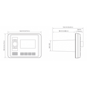Hertz audio pack marine speakers with LED measurements and diagram design for precise fitting and installation.