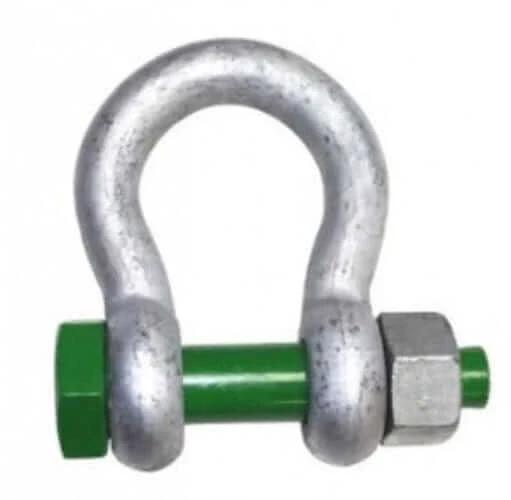 Shackle-Green Pin 11mm - In Store, featuring a durable VB GP Bow with 1.0T rating and 11mm pin.