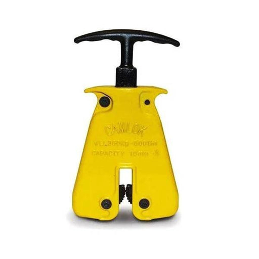 Camlok 250kg Hand Grip Clamp 0-10mm with simple operation and 250kg WLL capacity