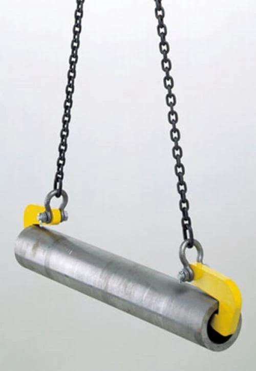 Camlok Pipe Hook Set [Pair] 10.0T Set - 0-80mm for safe lifting and transportation of pipes.