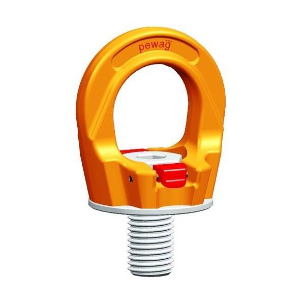 Lifting Eye G10 Gamma M12 700kg WLL featuring tool-free assembly and red latch for secure positioning.