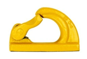 Bucket Hook - SLR G80 Weld-On 12.5T industrial lifting hook designed for harsh quarry environments
