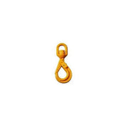 Swivel Bearing Eye Safety Hook-SLR G80 13mm5.3T designed for secure lifting and safety applications.