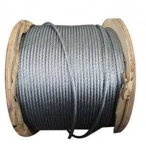 9mm Galv Wire Rope 6X31 IWRC - 100m Reel - Action Outdoors Kiwi