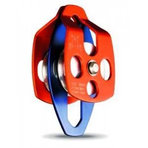 Pulley - 60mm Double c/w Floating Sides 30kN with alloy material and 30kN MBL, max rope diameter 16mm.