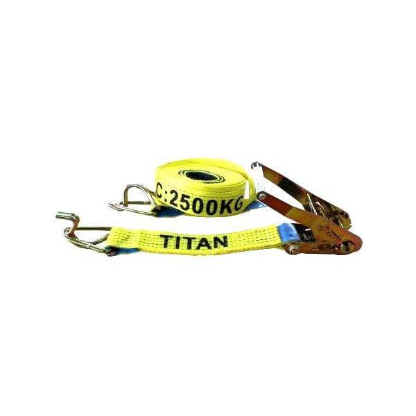 Tiedown - 2.5T Titan Yellow 9.0M - Action Outdoors Kiwi