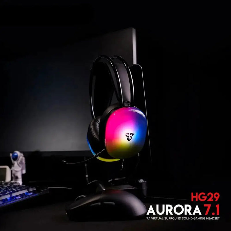 HG29 7.1 Wired Gaming Headset with RGB & 50mm Drivers by Habicare