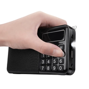 Hoco Mult Function Portable Radio with AM+FM Dual Mode by techplus